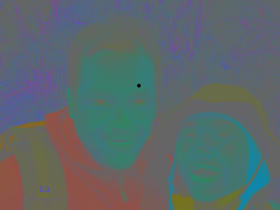 Very, very cool optical illusion I made.